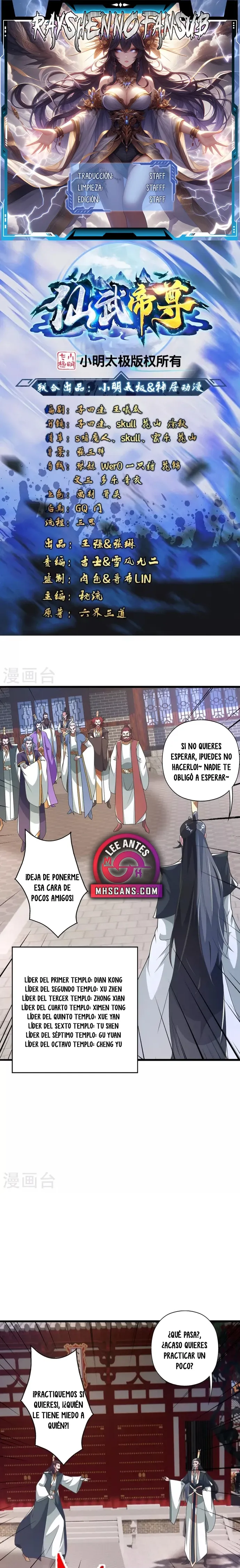 El Emperador Marcial Contra los Cielos capítulo 414 página 1