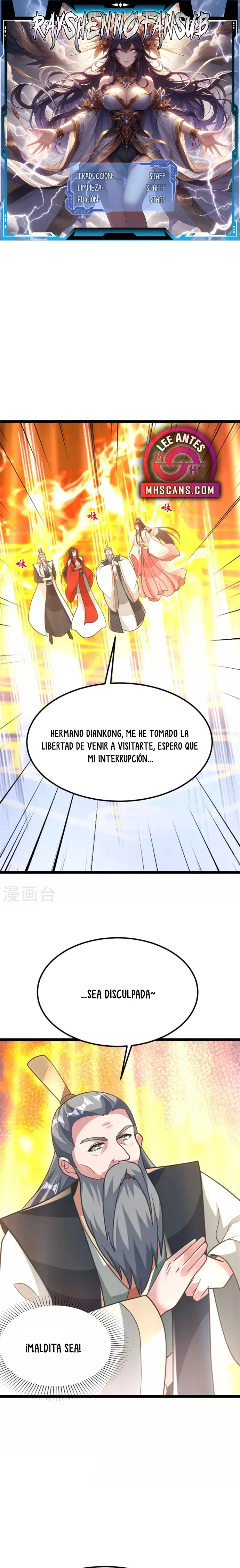 El Emperador Marcial Contra los Cielos capítulo 418 página 1