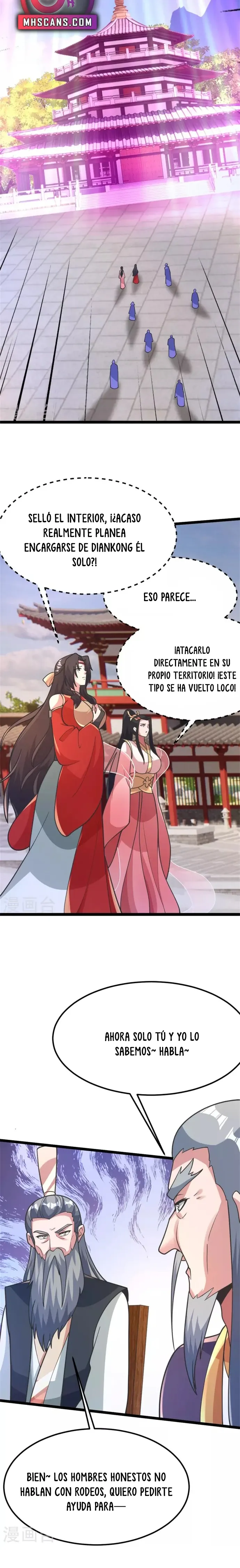 El Emperador Marcial Contra los Cielos capítulo 418 página 6