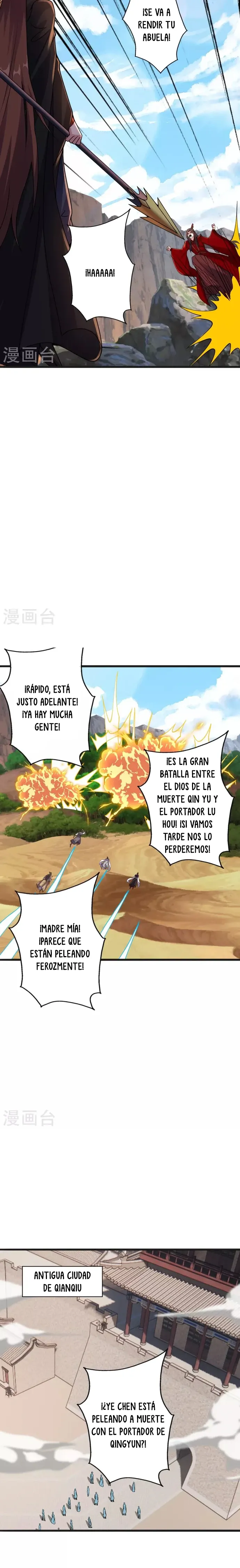 El Emperador Marcial Contra los Cielos capítulo 420 página 11