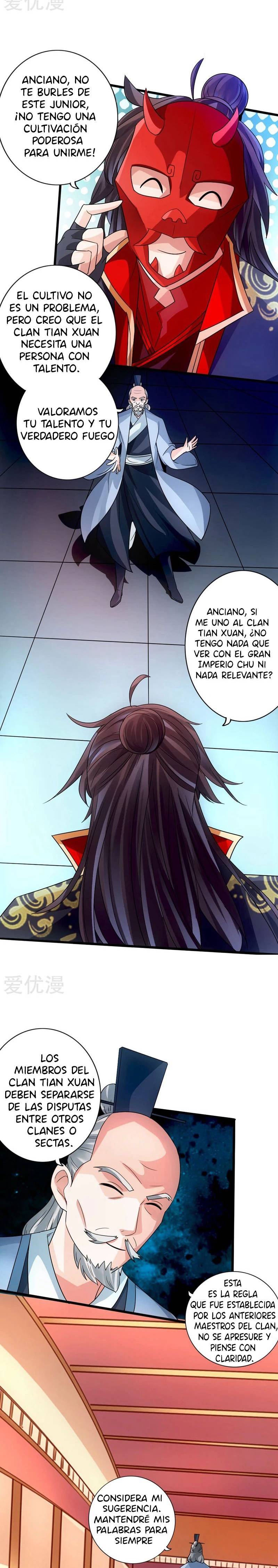 El Emperador Marcial Contra los Cielos capítulo 50 página 2