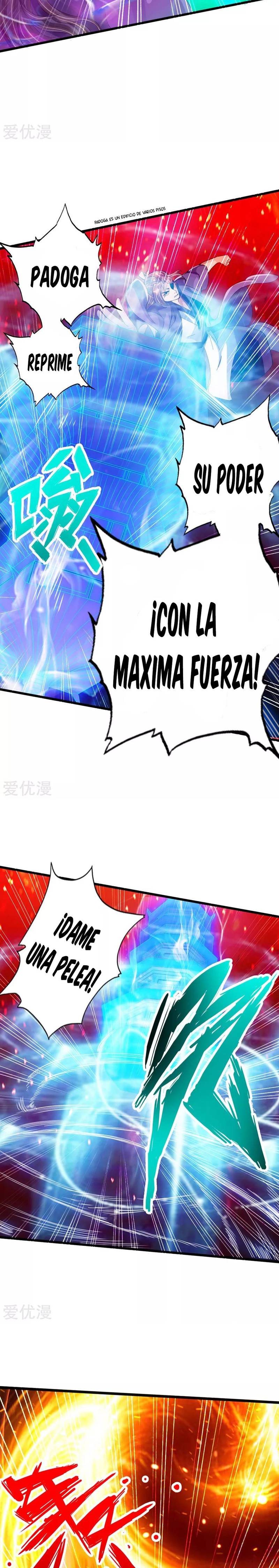 El Emperador Marcial Contra los Cielos capítulo 56 página 3