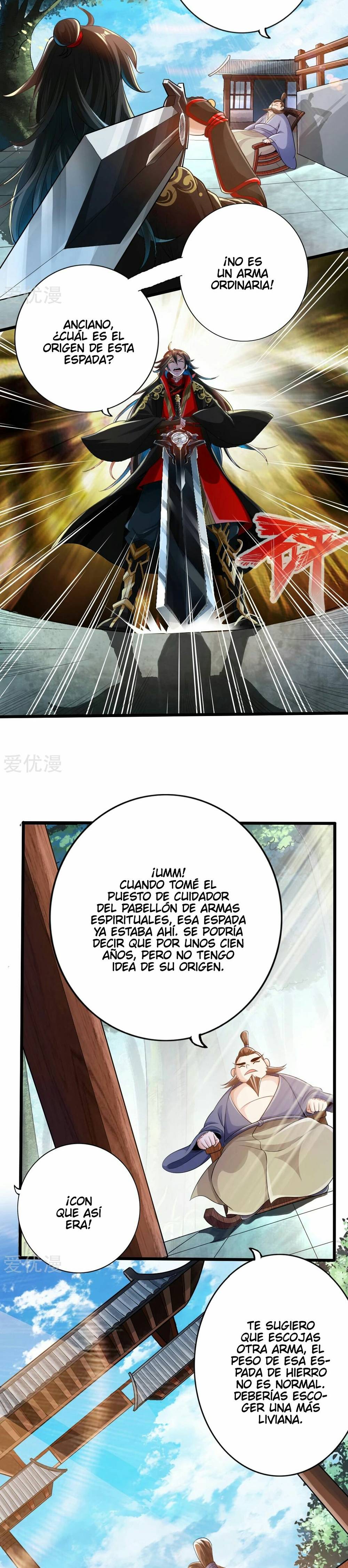 El Emperador Marcial Contra los Cielos capítulo 6 página 3