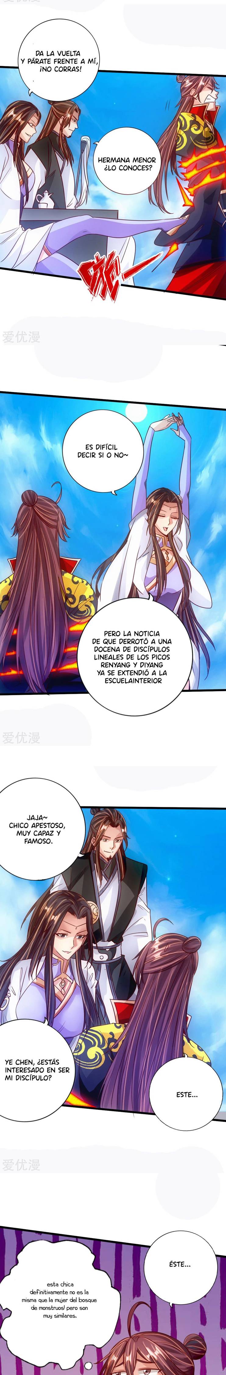 El Emperador Marcial Contra los Cielos capítulo 69 página 4