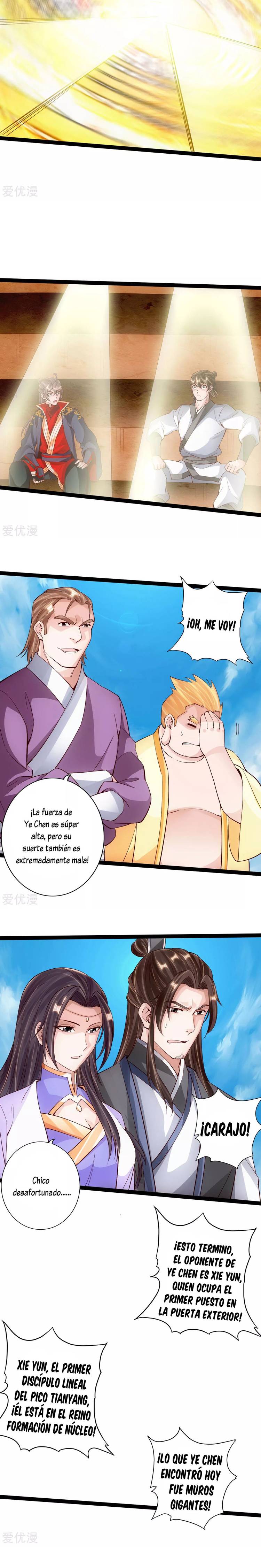 El Emperador Marcial Contra los Cielos capítulo 99 página 4