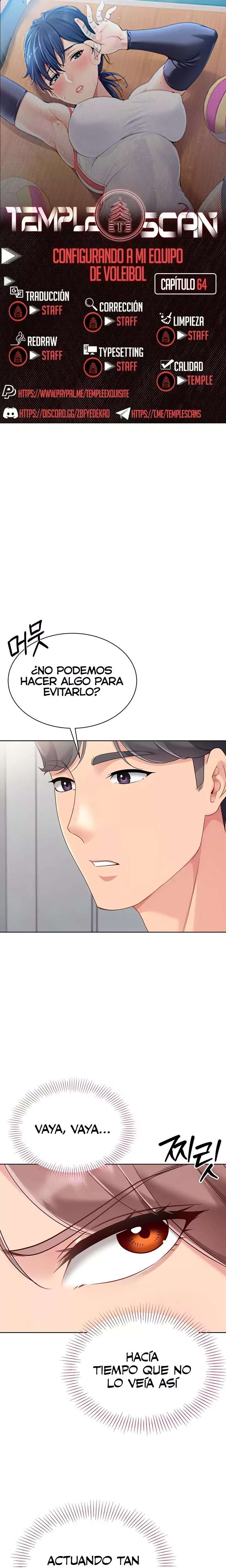 Configurando mi equipo de voleibol capítulo 64 página 1