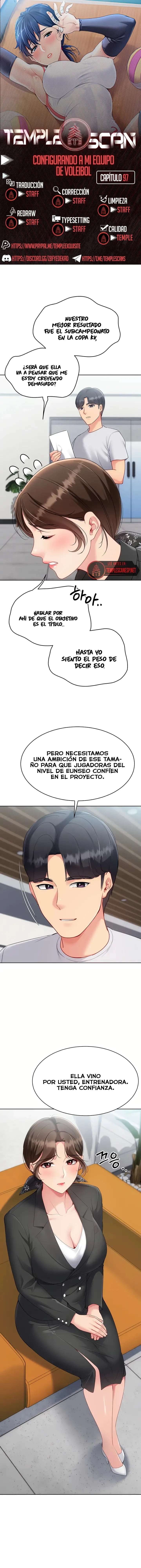 Configurando mi equipo de voleibol capítulo 97 página 1