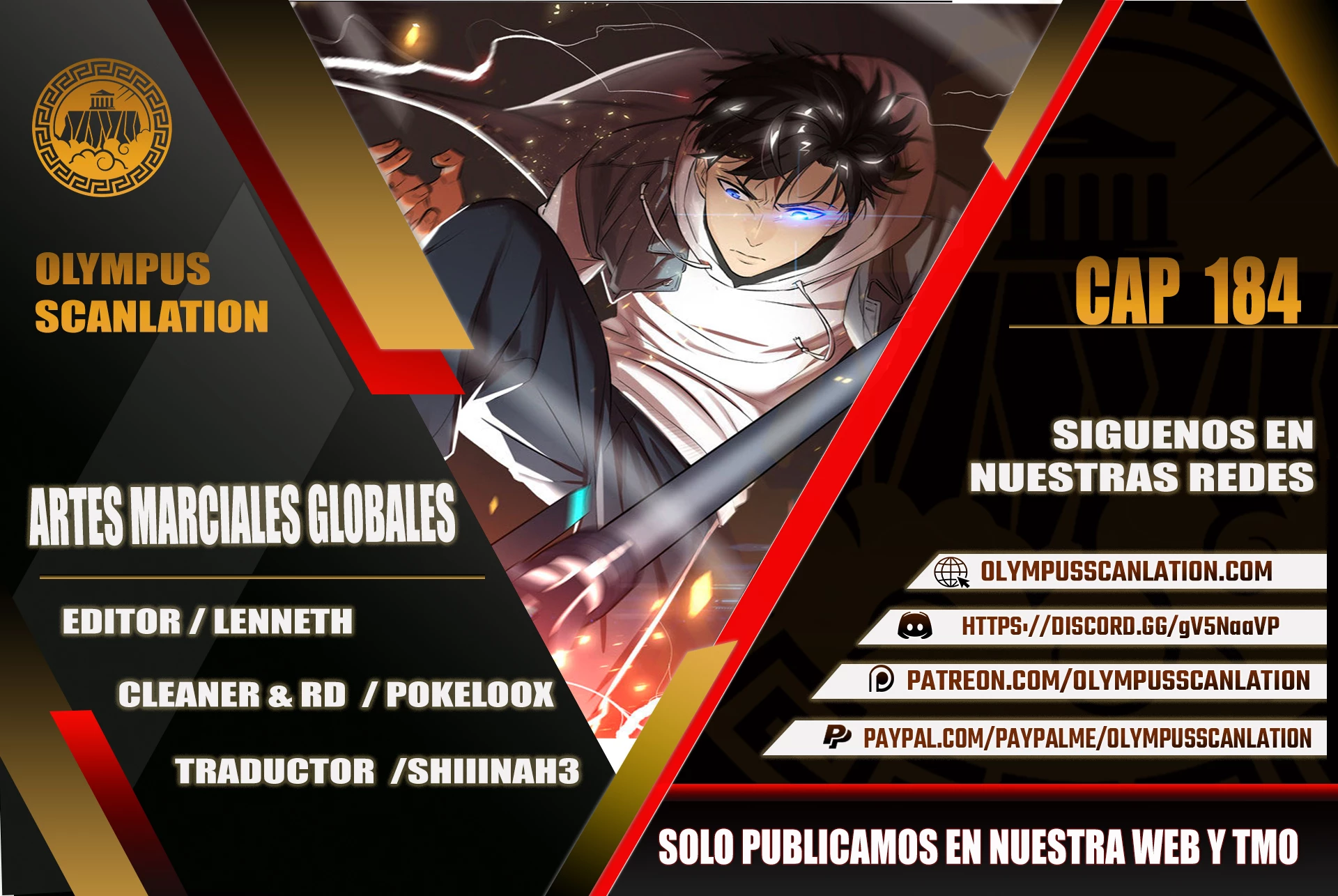 Artes Marciales Globales capítulo 184 página 1