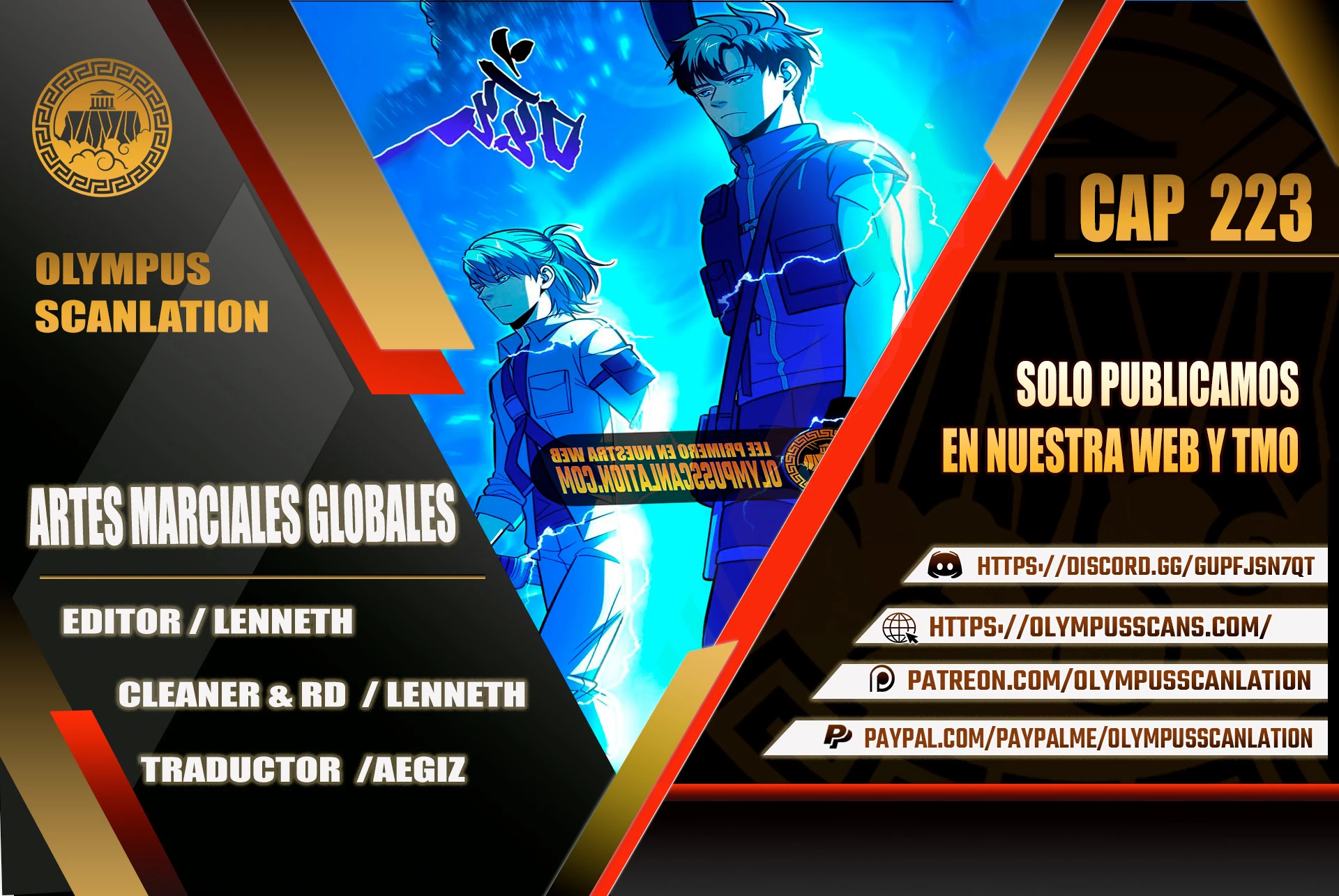 Artes Marciales Globales capítulo 223 página 1