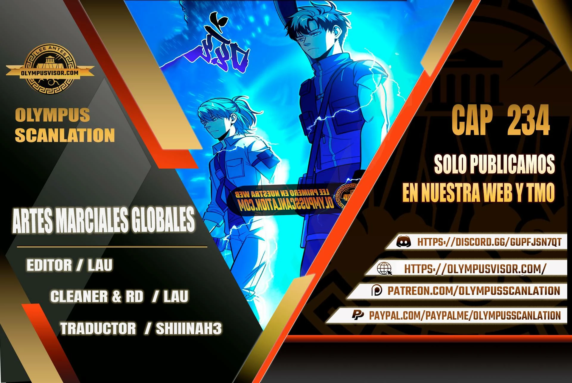 Artes Marciales Globales capítulo 234 página 1