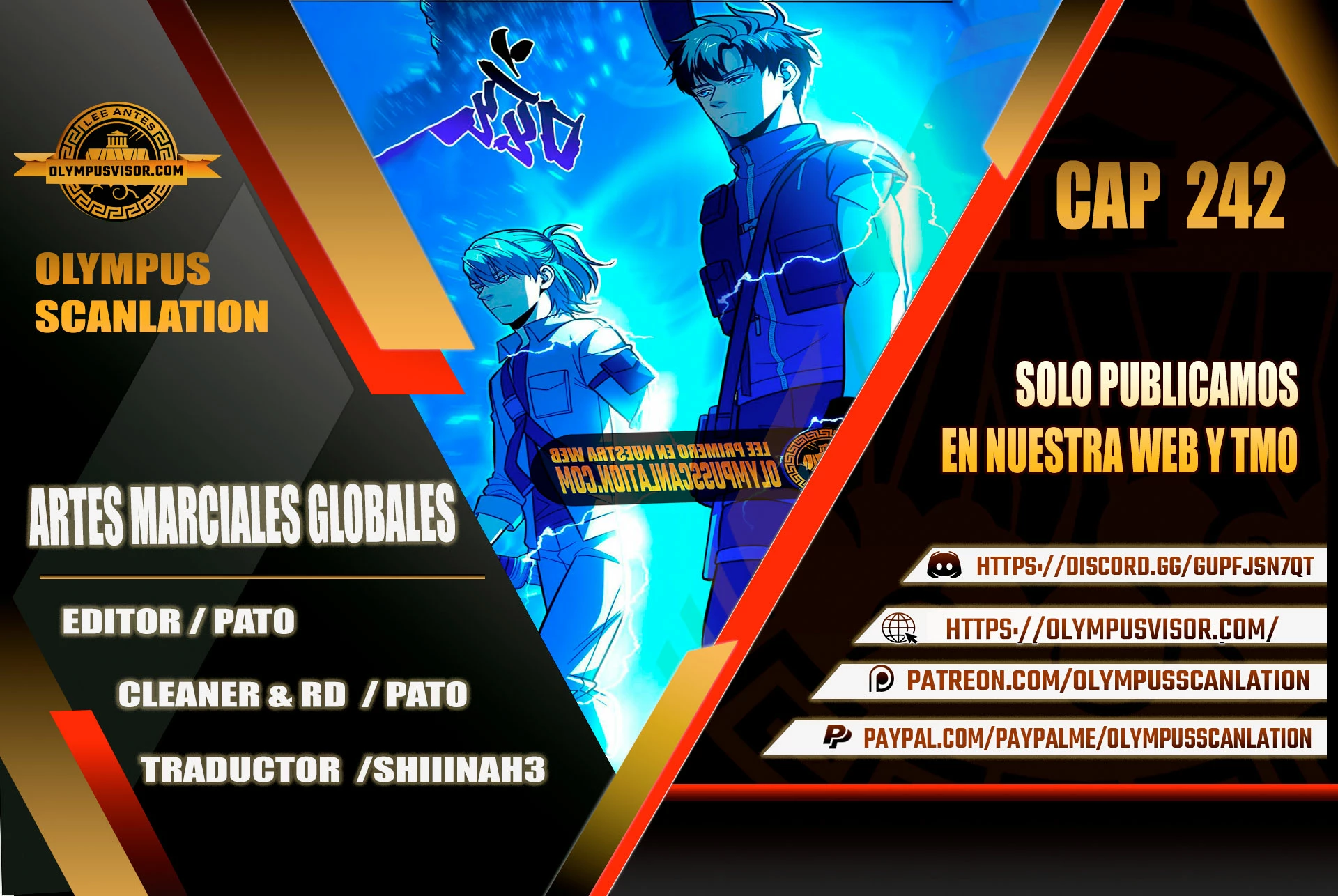 Artes Marciales Globales capítulo 242 página 1