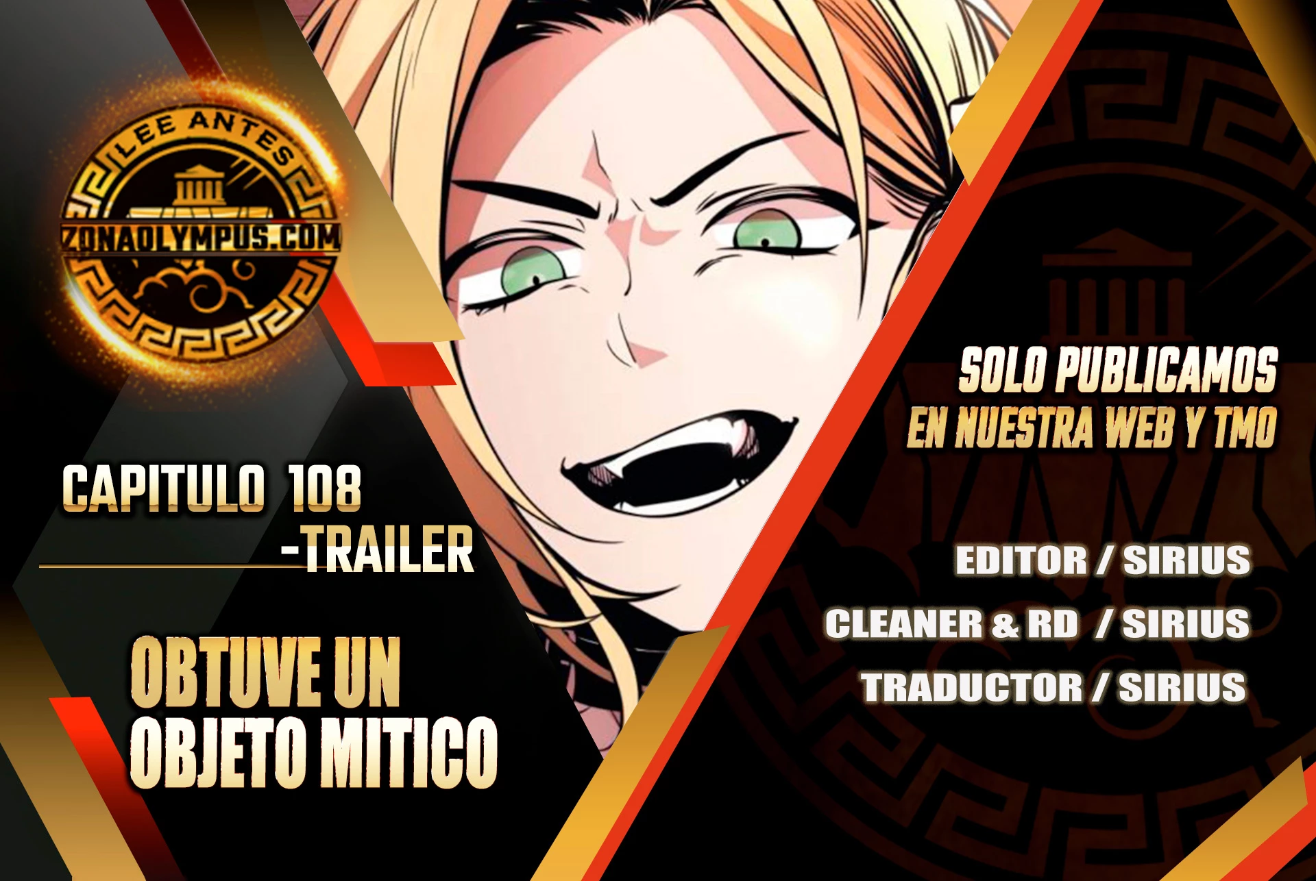Obtuve un Objeto Mítico capítulo 107.8 página 1