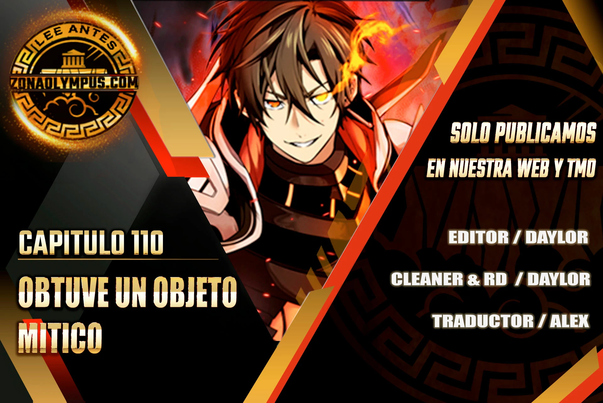 Obtuve un Objeto Mítico capítulo 110 página 1