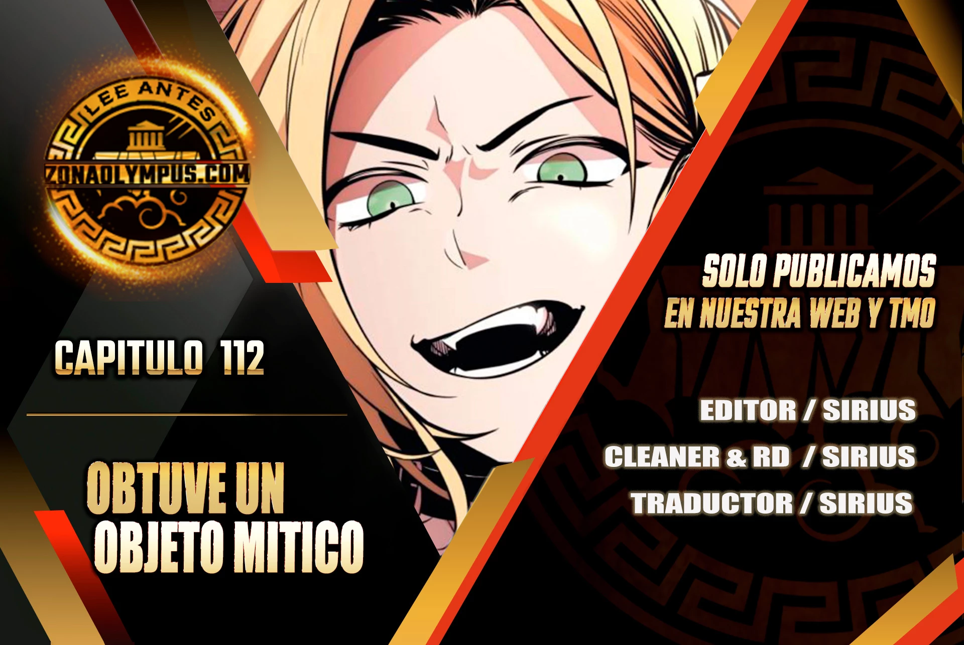 Obtuve un Objeto Mítico capítulo 112 página 1