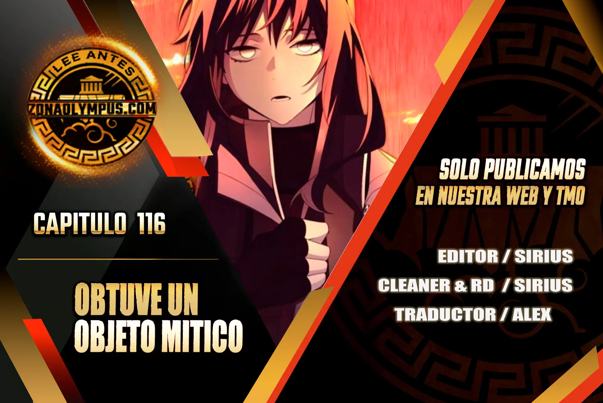 Obtuve un Objeto Mítico capítulo 116 página 1