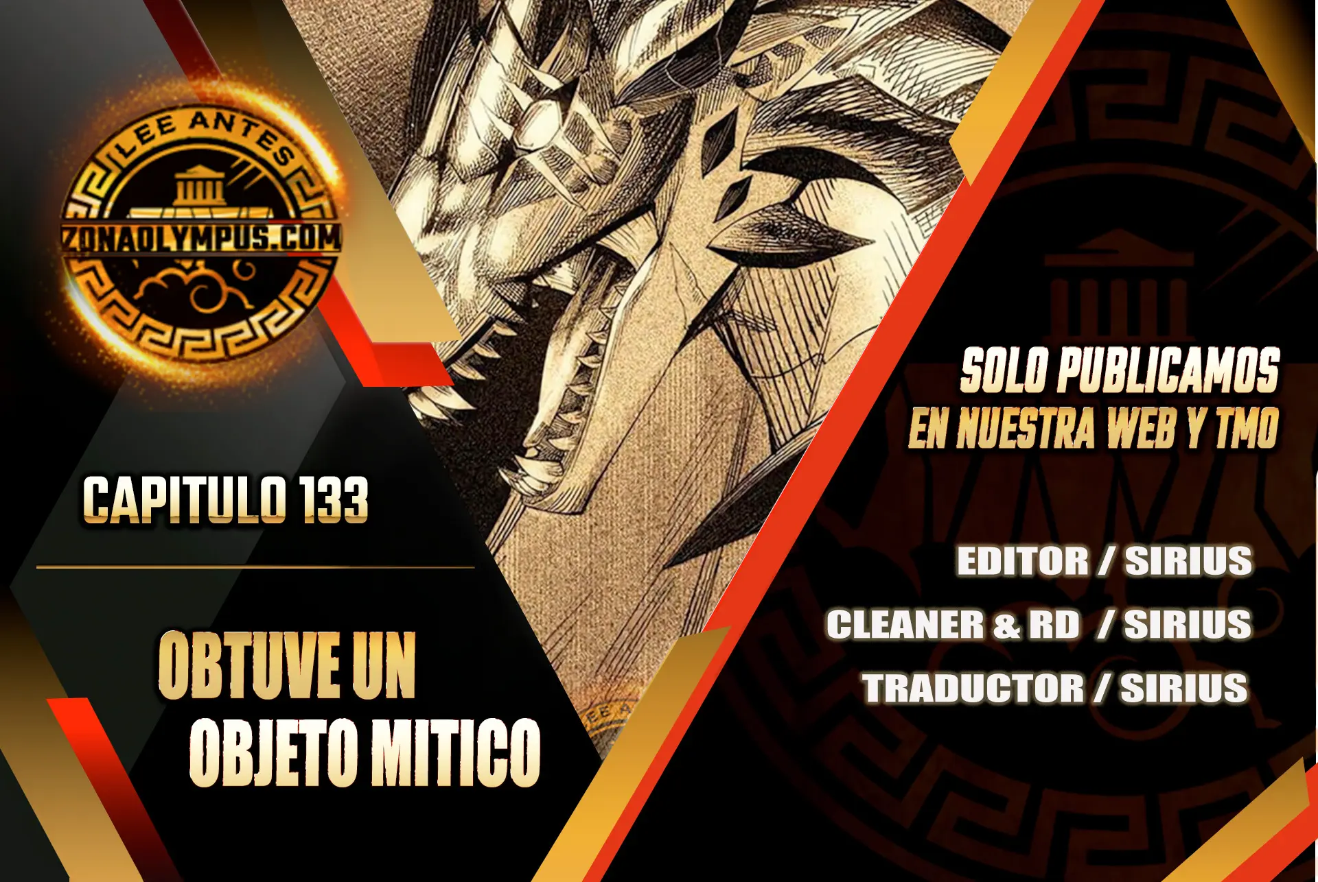 Obtuve un Objeto Mítico capítulo 133 página 1