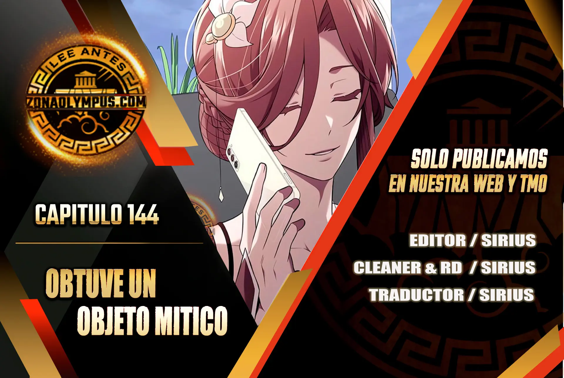 Obtuve un Objeto Mítico capítulo 144 página 1