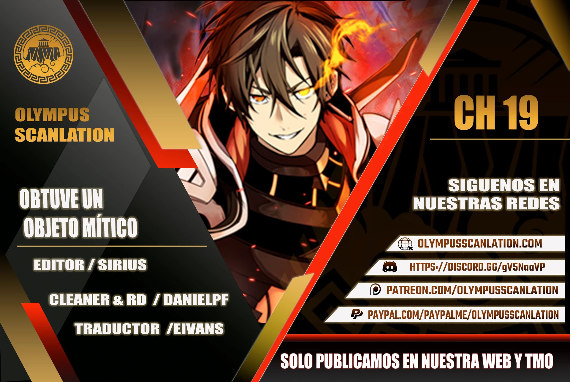 Obtuve un Objeto Mítico capítulo 19 página 1
