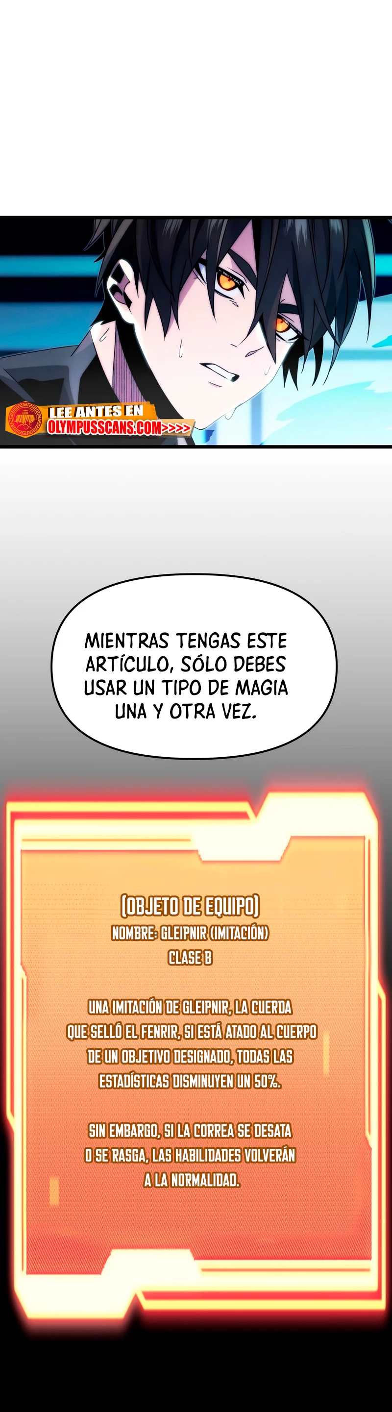 Obtuve un Objeto Mítico capítulo 51 página 8