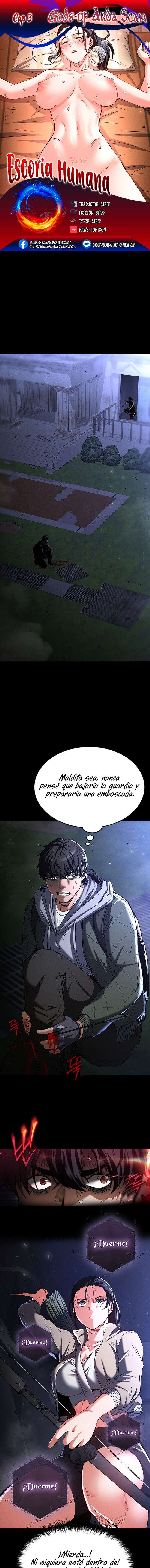 Escoria Humana capítulo 3 página 1