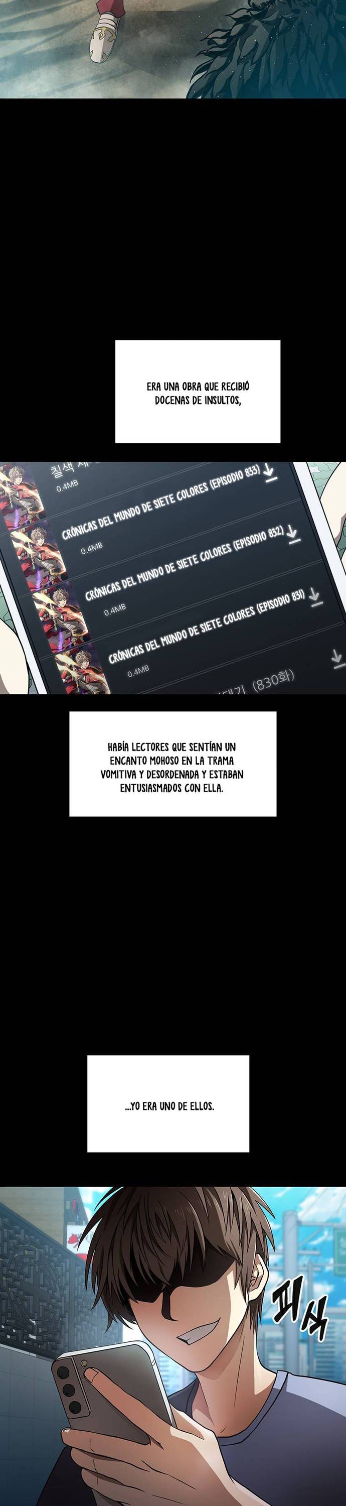 Crónicas de un Extra al Más Fuerte capítulo 1 página 5