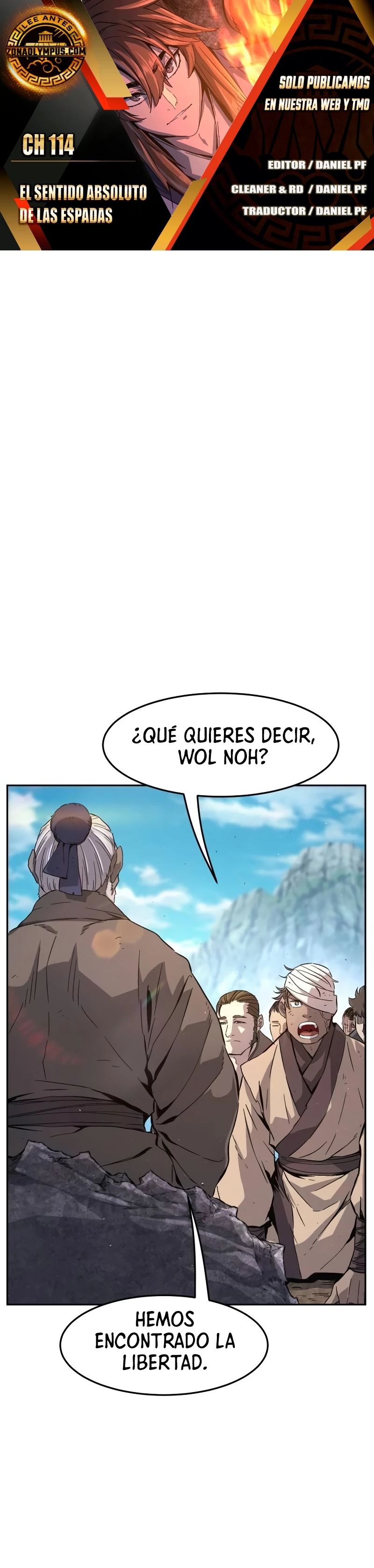 El Sentido Absoluto de las Espadas capítulo 114 página 1