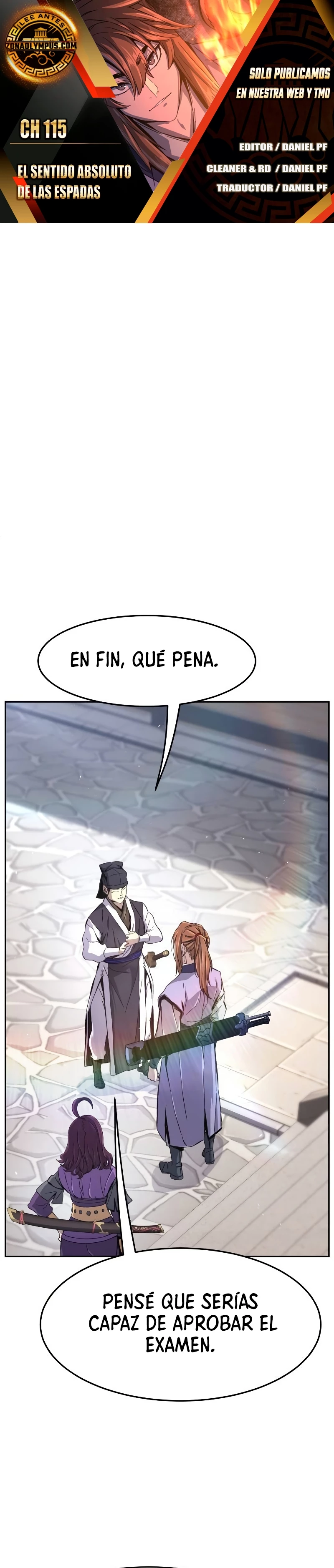 El Sentido Absoluto de las Espadas capítulo 115 página 1