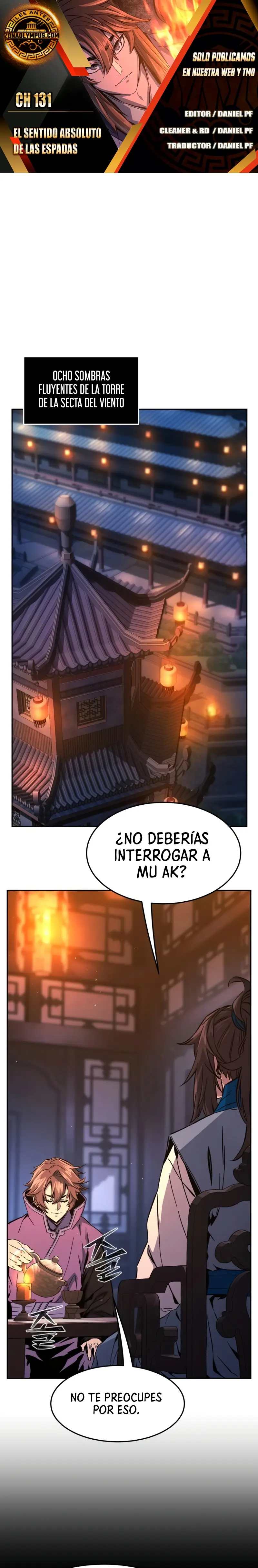 El Sentido Absoluto de las Espadas capítulo 131 página 1
