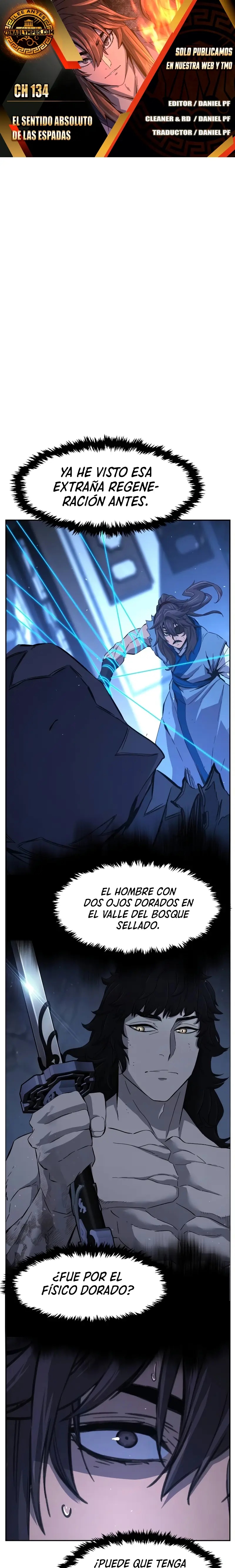 El Sentido Absoluto de las Espadas capítulo 134 página 1