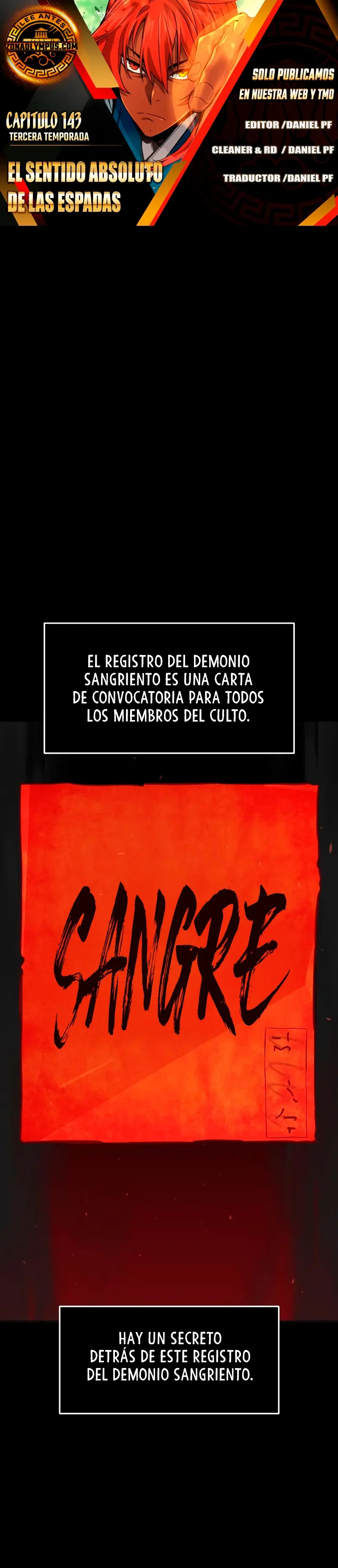 El Sentido Absoluto de las Espadas capítulo 143 página 1