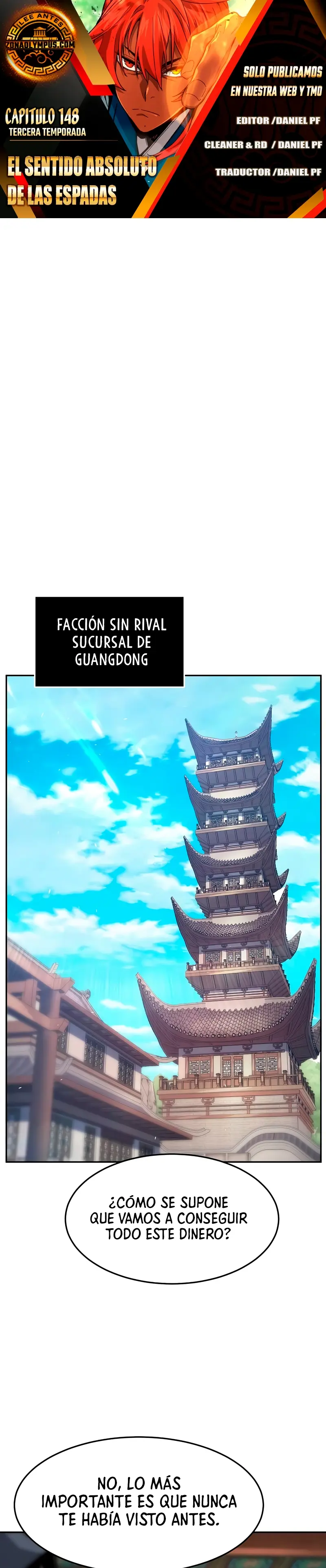 El Sentido Absoluto de las Espadas capítulo 148 página 1