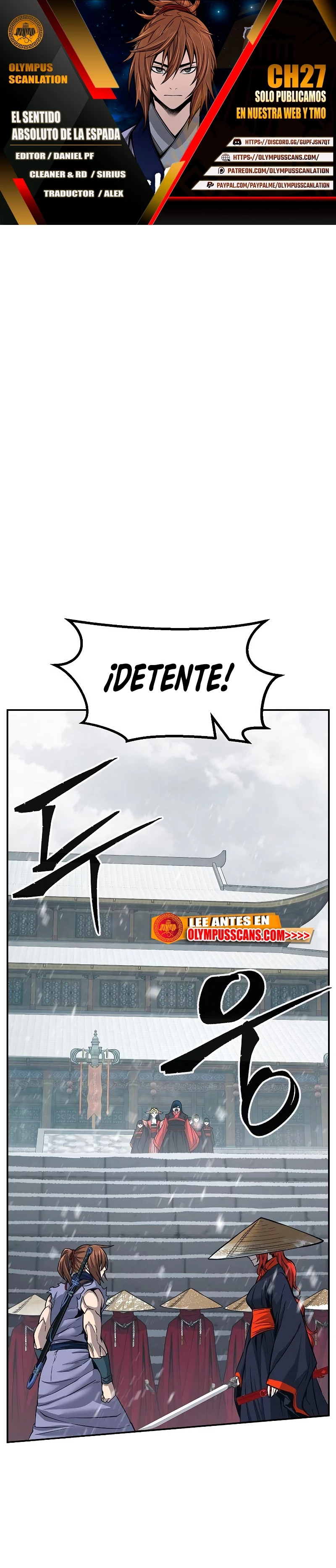 El Sentido Absoluto de las Espadas capítulo 27 página 1