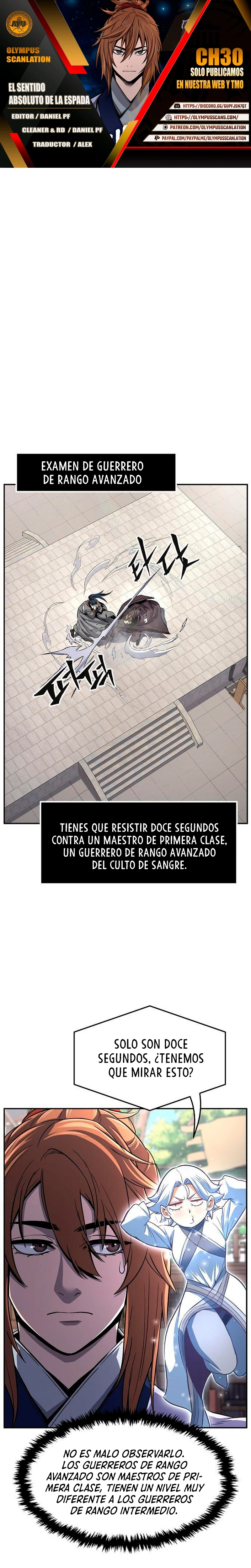 El Sentido Absoluto de las Espadas capítulo 30 página 1