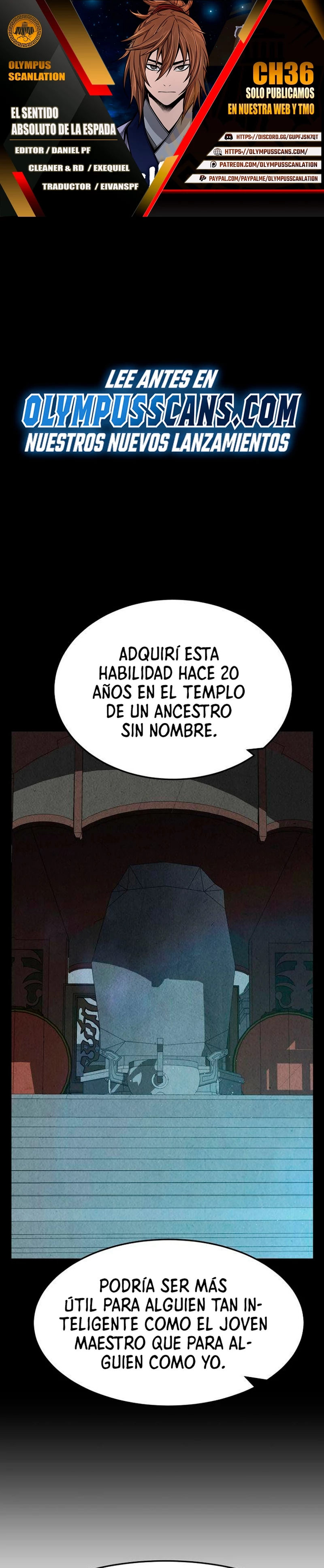 El Sentido Absoluto de las Espadas capítulo 36 página 1