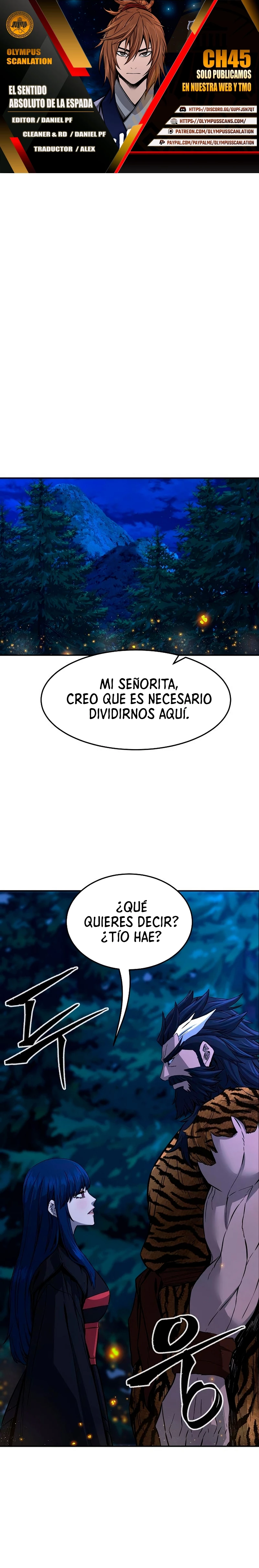 El Sentido Absoluto de las Espadas capítulo 45 página 1