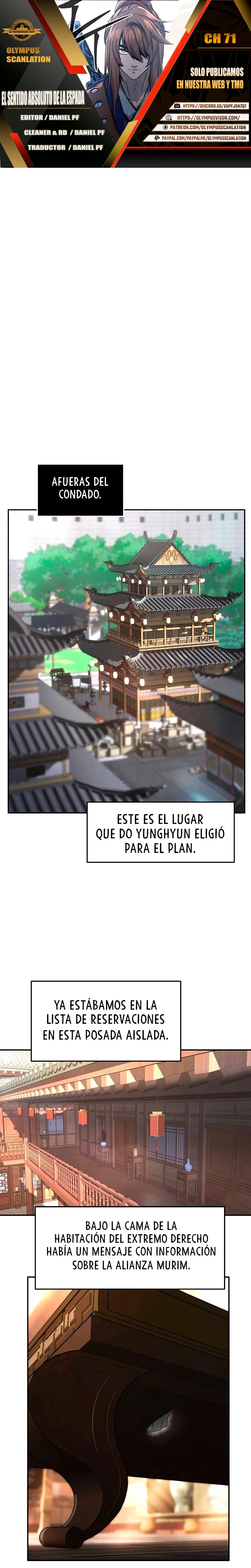 El Sentido Absoluto de las Espadas capítulo 71 página 1