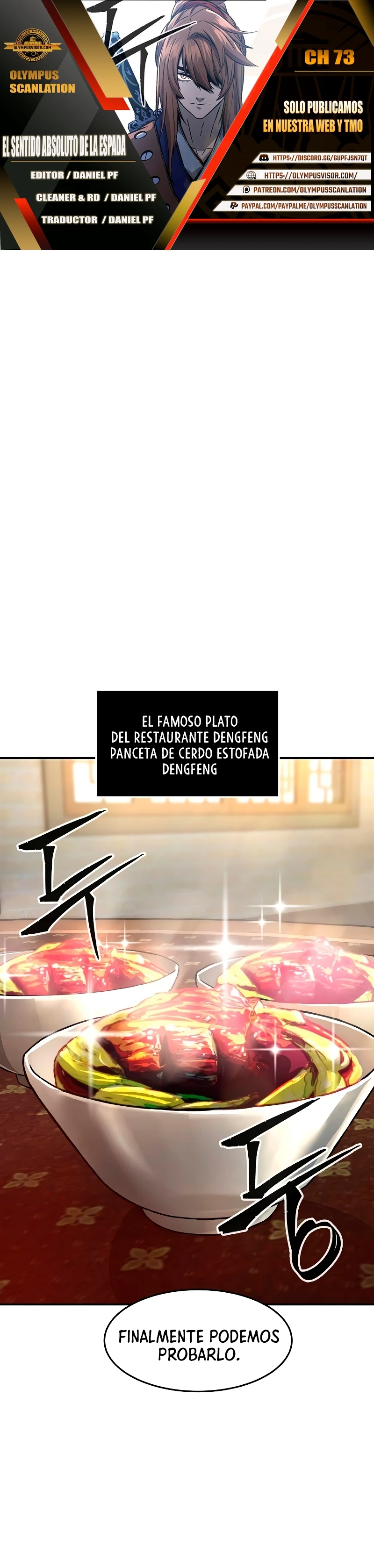 El Sentido Absoluto de las Espadas capítulo 73 página 1