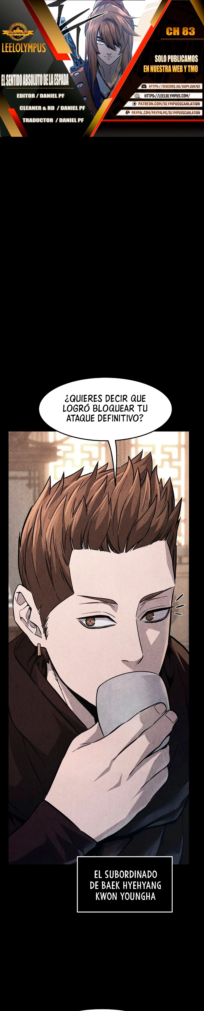 El Sentido Absoluto de las Espadas capítulo 83 página 1