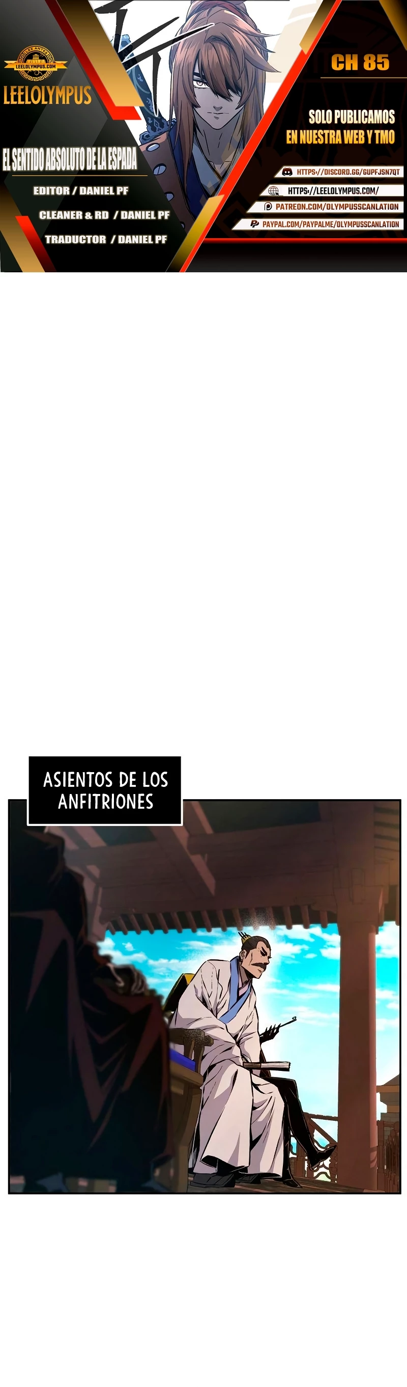 El Sentido Absoluto de las Espadas capítulo 85 página 1
