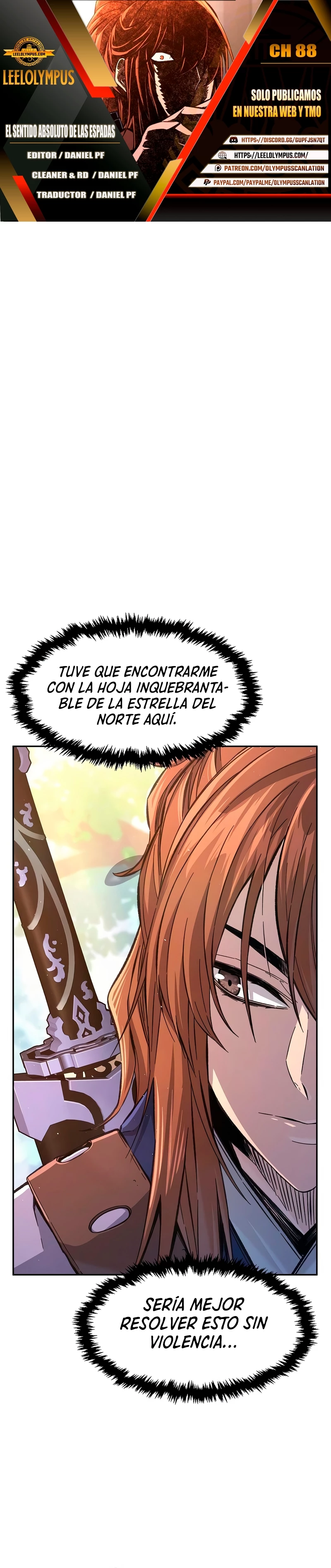 El Sentido Absoluto de las Espadas capítulo 88 página 1