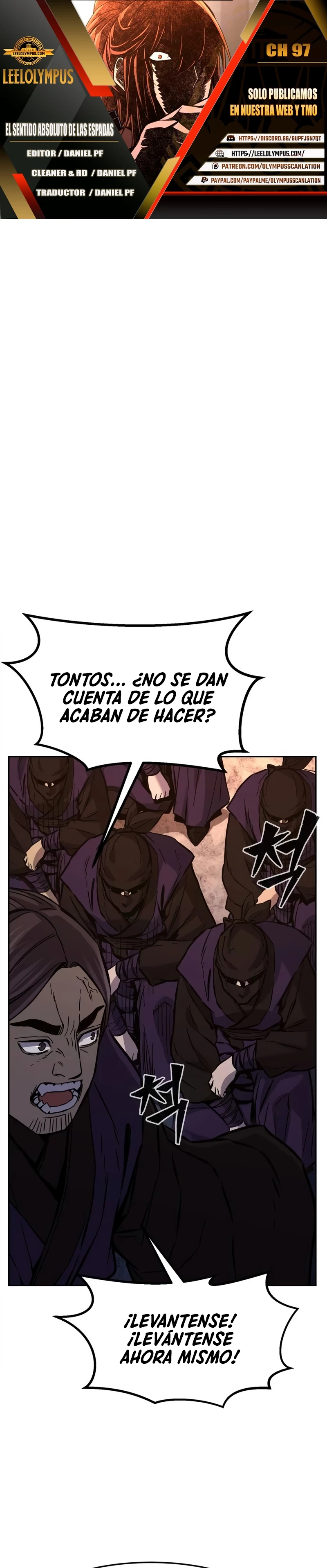 El Sentido Absoluto de las Espadas capítulo 97 página 1