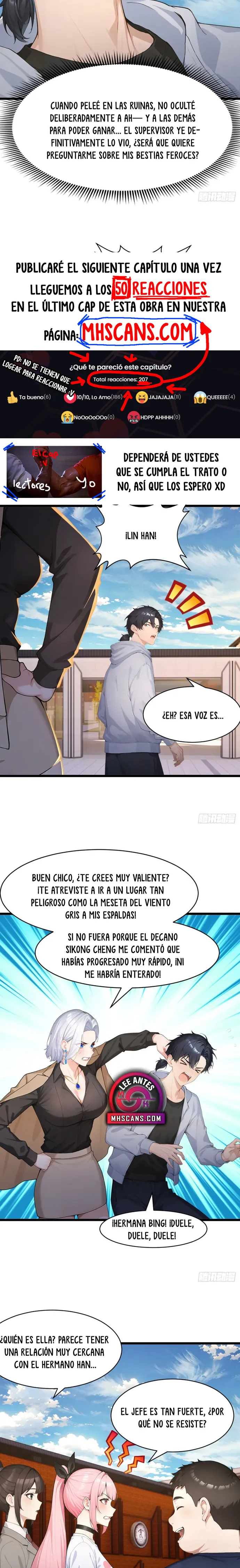 Domesticando Chicas Monstruos mientras Todos Domestican Meros Monstruos capítulo 70 página 3
