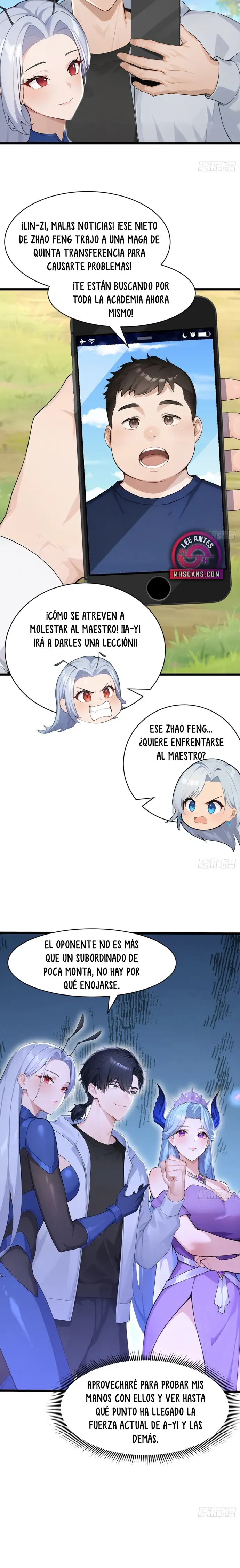 Domesticando Chicas Monstruos mientras Todos Domestican Meros Monstruos capítulo 71 página 8