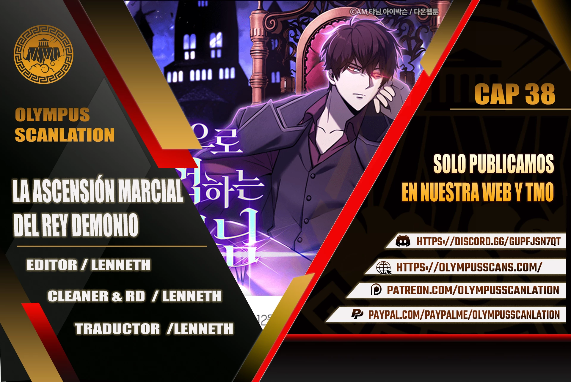 La Ascensión Marcial del Dios Demonio capítulo 38 página 1