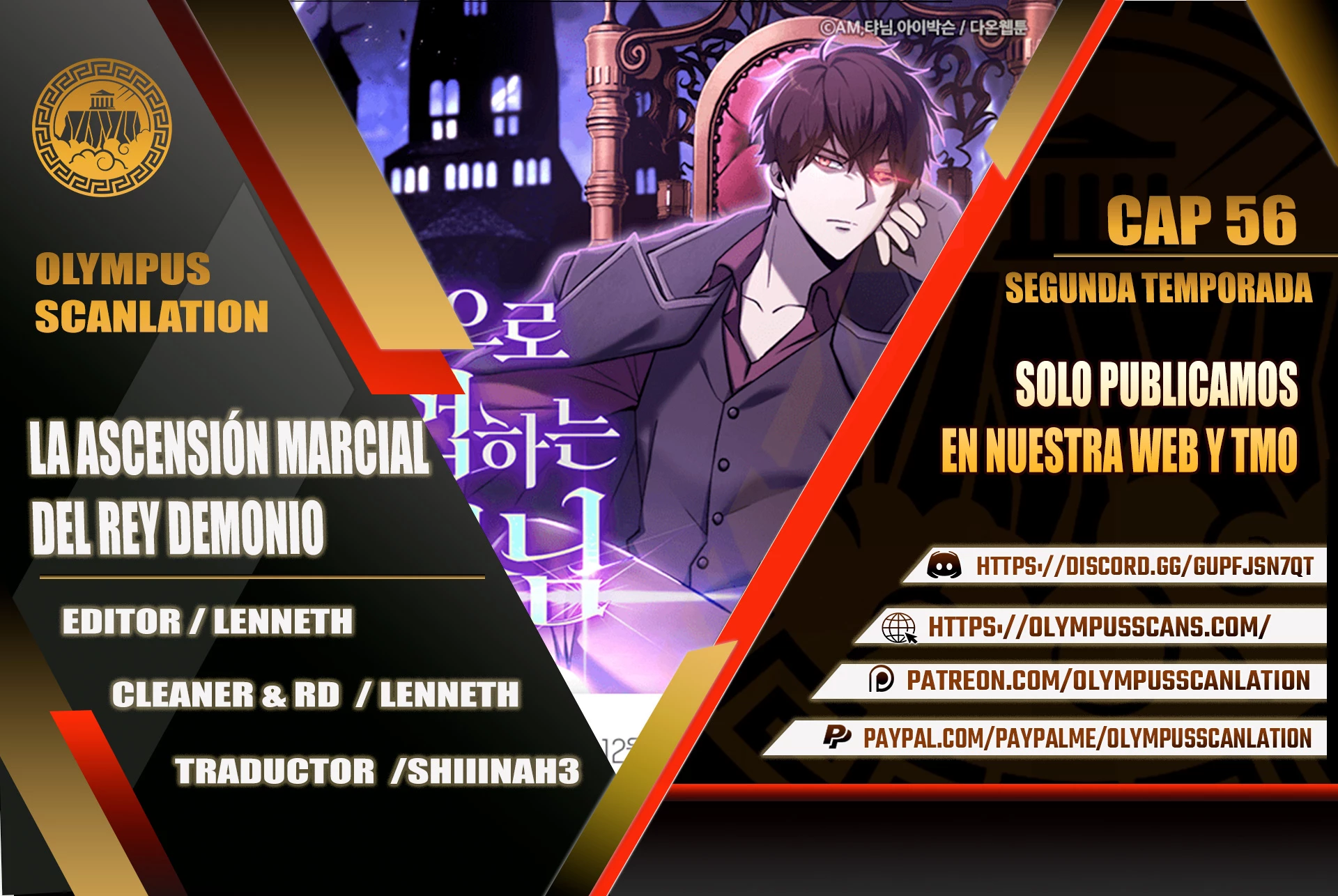 La Ascensión Marcial del Dios Demonio capítulo 56 página 1