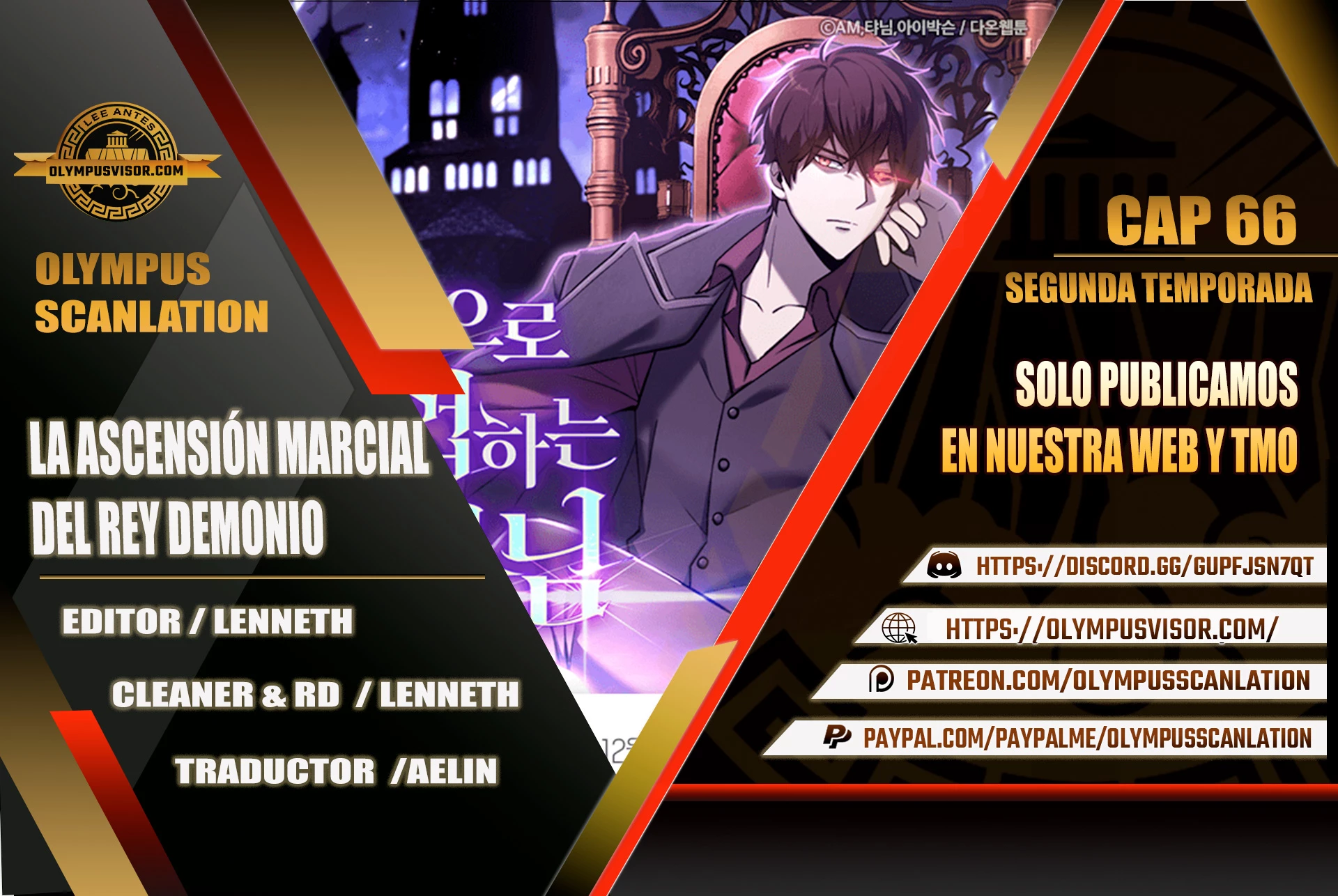 La Ascensión Marcial del Dios Demonio capítulo 66 página 1