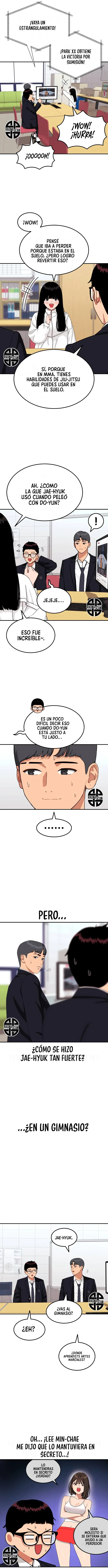Tutorial de como luchar de primer grado capítulo 41 página 8