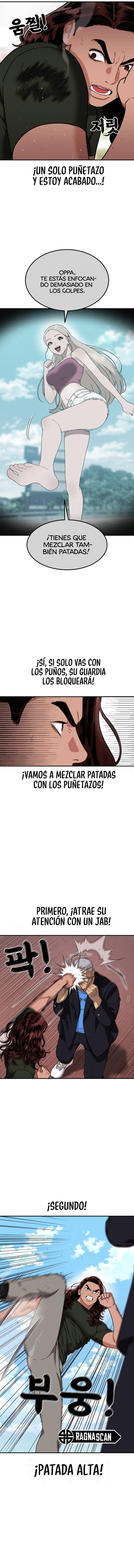 Tutorial de como luchar de primer grado capítulo 69 página 11