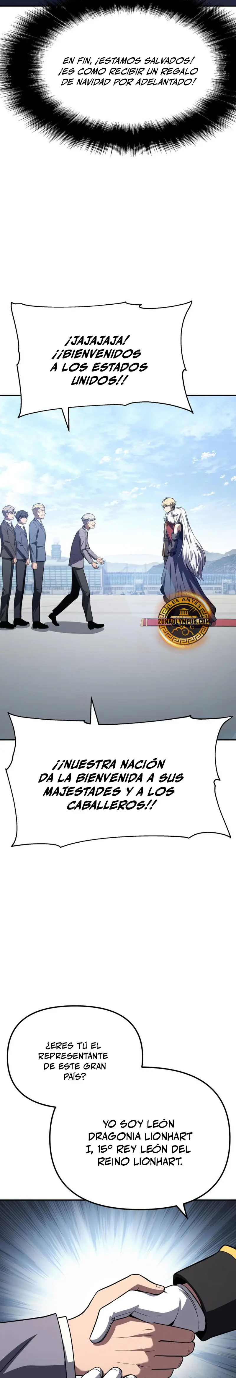 El rey caballero que regresó con un dios capítulo 140 página 27