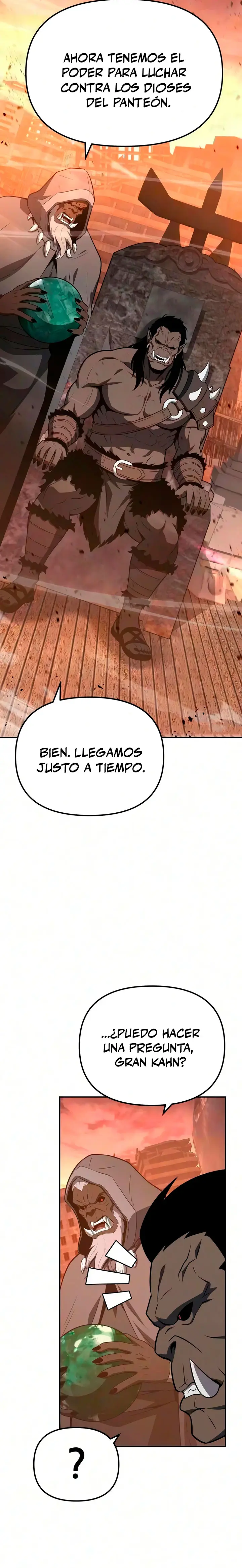El rey caballero que regresó con un dios capítulo 176 página 31